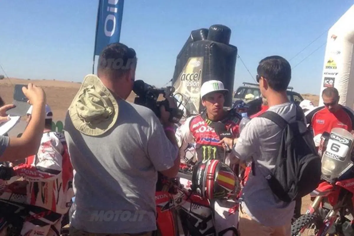 Mondiale C-CR, Rally OiLibya del Marocco. Terza Tappa. Ancora Joan Barreda (Honda) (11)