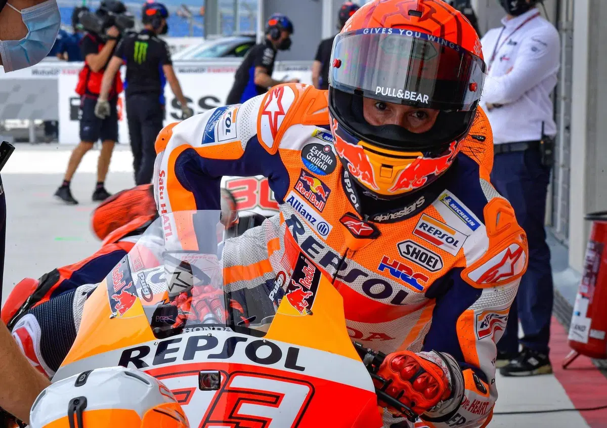 MotoGP 2021. GP di Aragon. Marc Marquez: "Qui non &egrave; come in Germania"