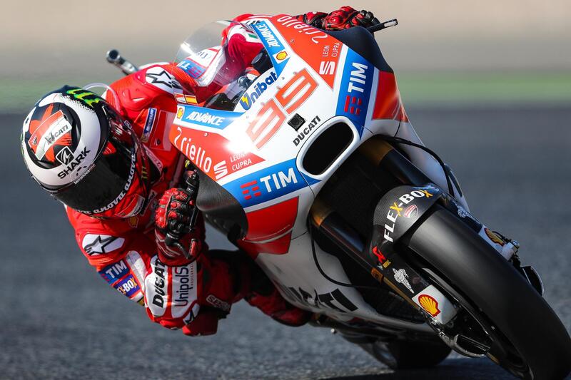 Jorge Lorenzo in sella alla Ducati