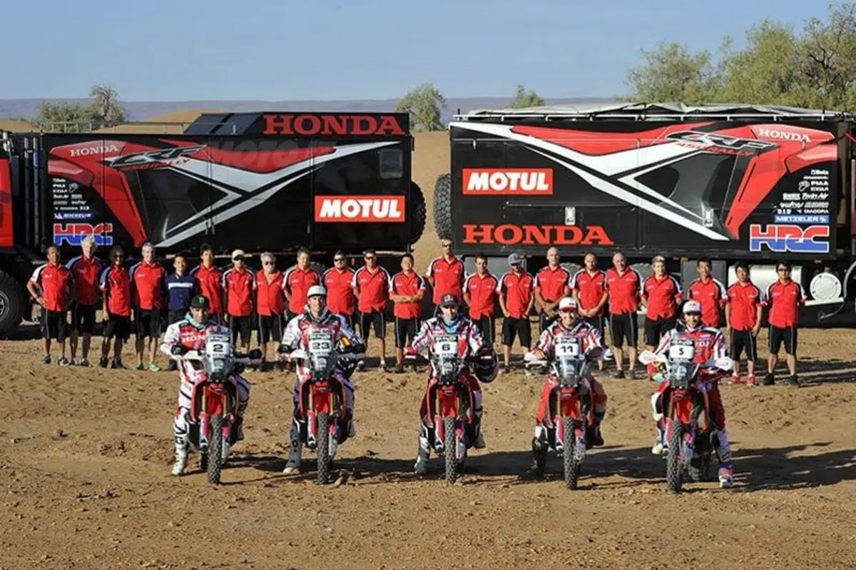 Mondiale C-CR, Rally OiLibya del Marocco. Terza Tappa. Ancora Joan Barreda (Honda) (108)