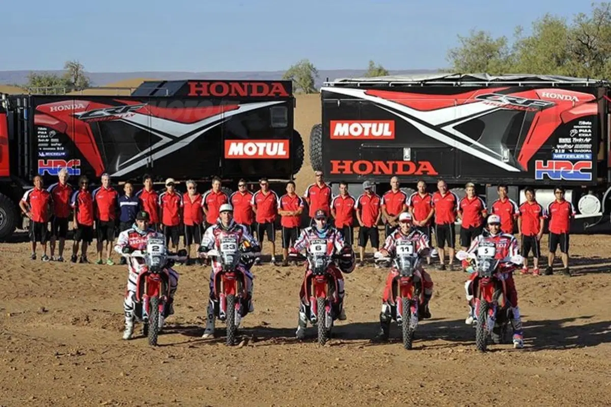 Mondiale C-CR, Rally OiLibya del Marocco. Terza Tappa. Ancora Joan Barreda (Honda) (122)