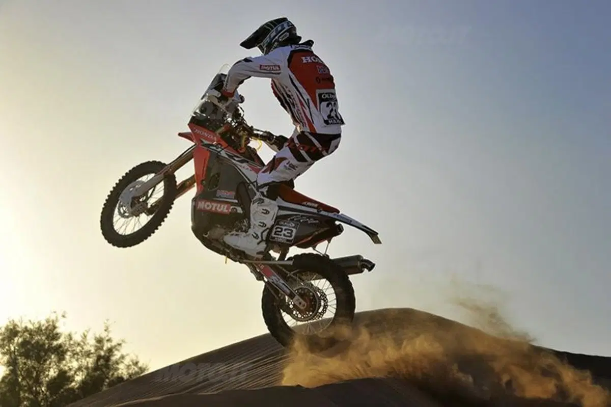 Mondiale C-CR, Rally OiLibya del Marocco. Terza Tappa. Ancora Joan Barreda (Honda) (126)