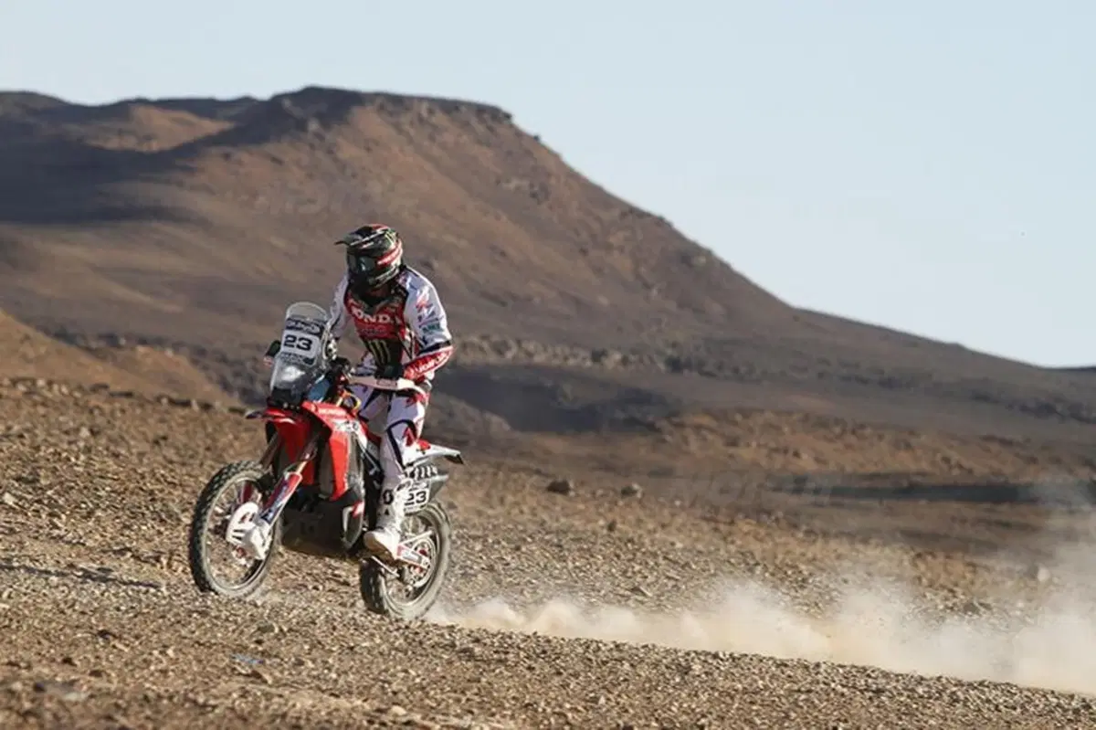 Mondiale C-CR, Rally OiLibya del Marocco. Terza Tappa. Ancora Joan Barreda (Honda) (130)