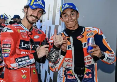 DopoGP di Aragon: ecco come Bagnaia ha battuto Marquez [VIDEO]