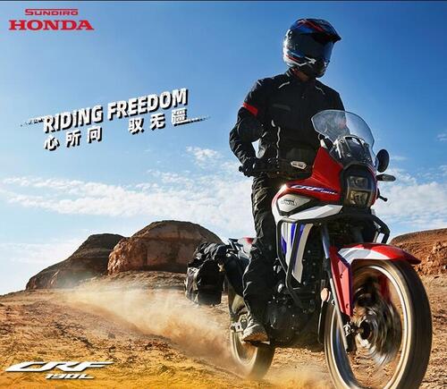 Honda CRF190L, una piccola Africa Twin