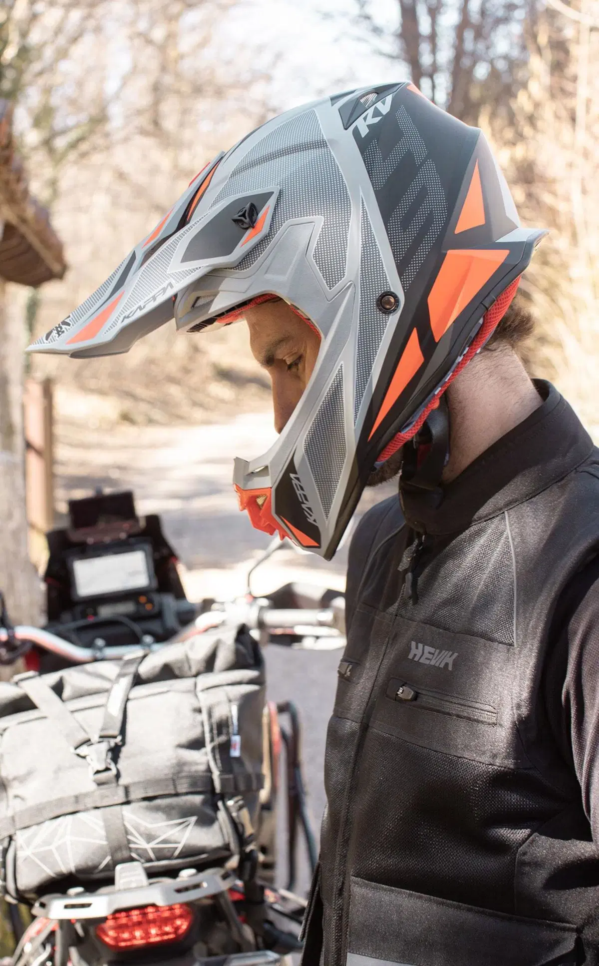 Casco integrale off-road Kappa KV49 Shock (2)