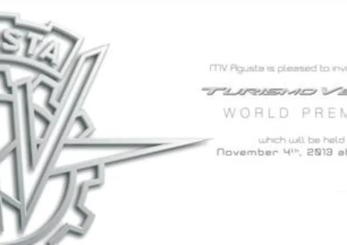 EICMA 2013: MV Turismo Veloce 800, debutter&agrave; all'Eicma