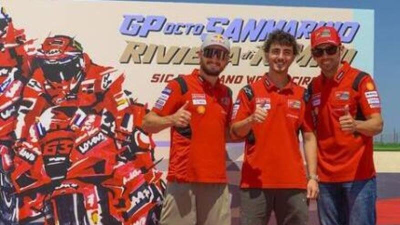 MotoGP 2021. Il Team Lenovo Ducati si fa in tre per Misano