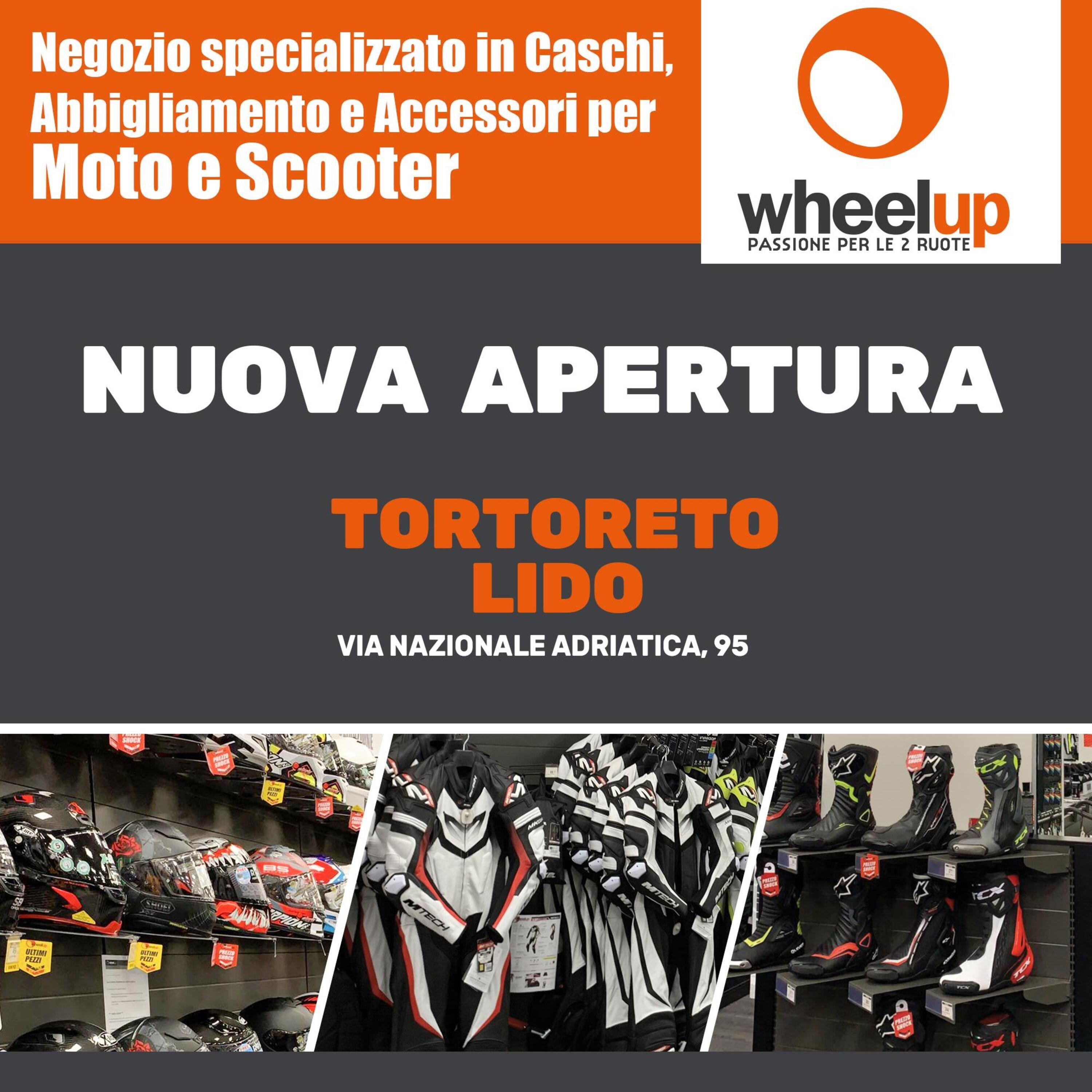 Wheelup: nuova apertura a Tortoreto Lido