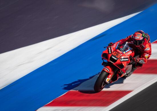 MotoGP, GP di Misano 2021. Pole position di Francesco Bagnaia