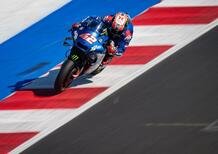 MotoGP, GP di Misano 2021. Alex Rins primo nel warm up