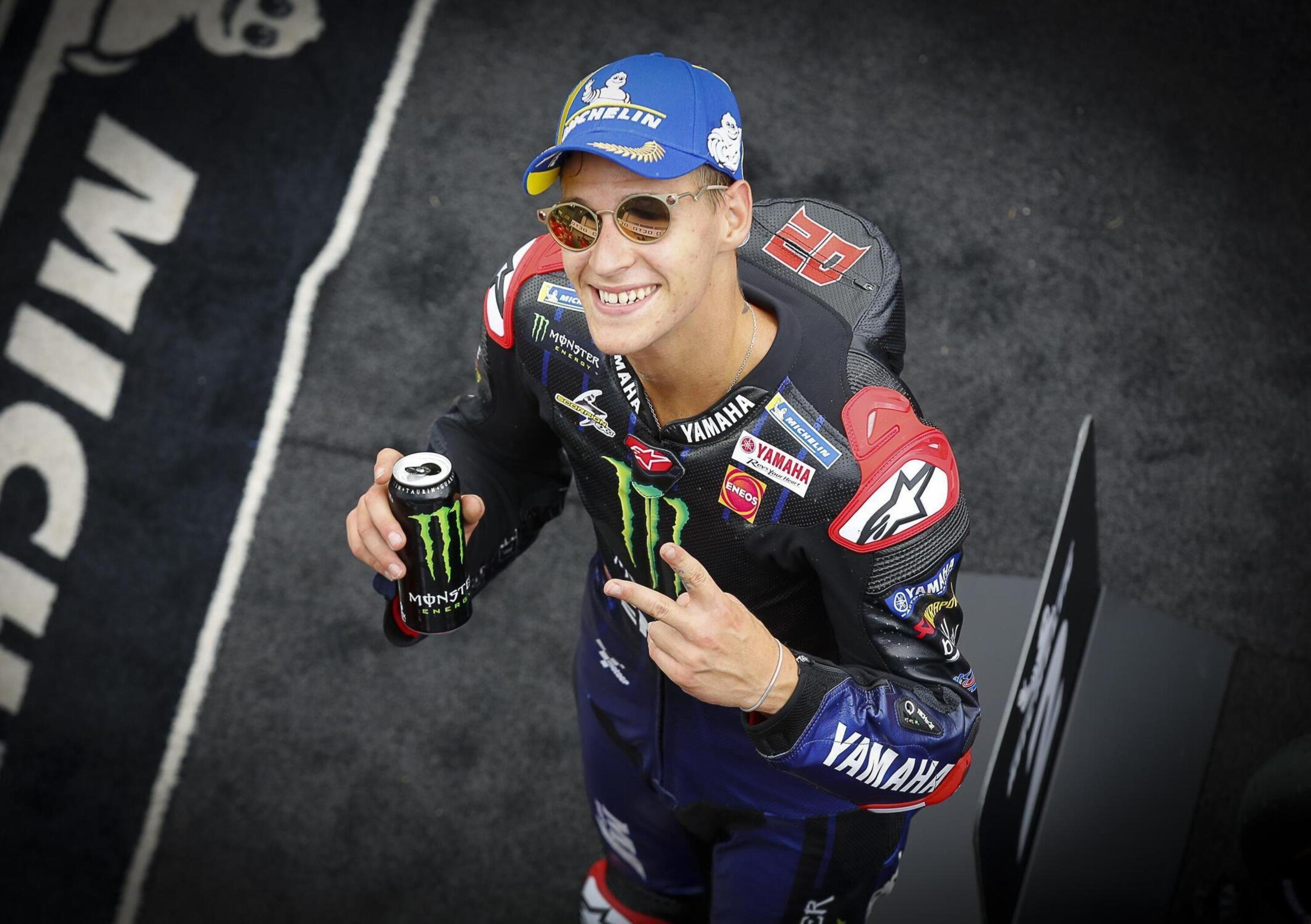 MotoGP, GP di Misano 2021. Fabio Quartararo: &quot;Mai stato cos&igrave; contento per un secondo posto&quot;