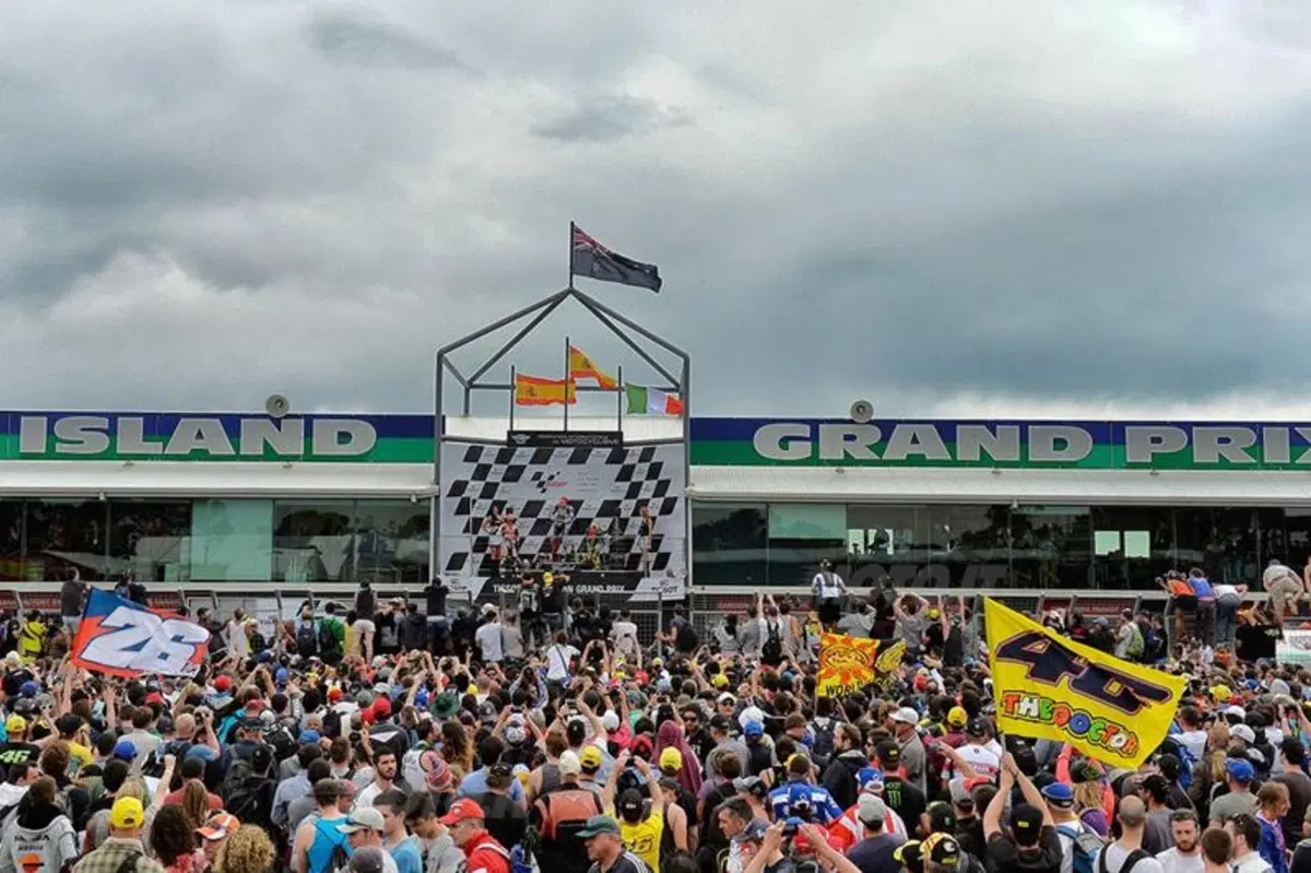 MotoGP. Le foto più emozionanti del GP d'Australia (10)