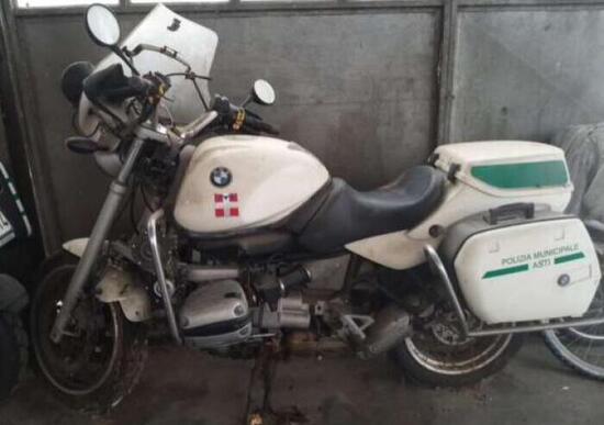 Asti, all'asta le vecchie moto della polizia