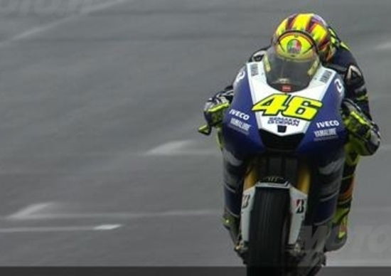 MotoGP 2013 - Rossi: Il lavoro di oggi conta poco