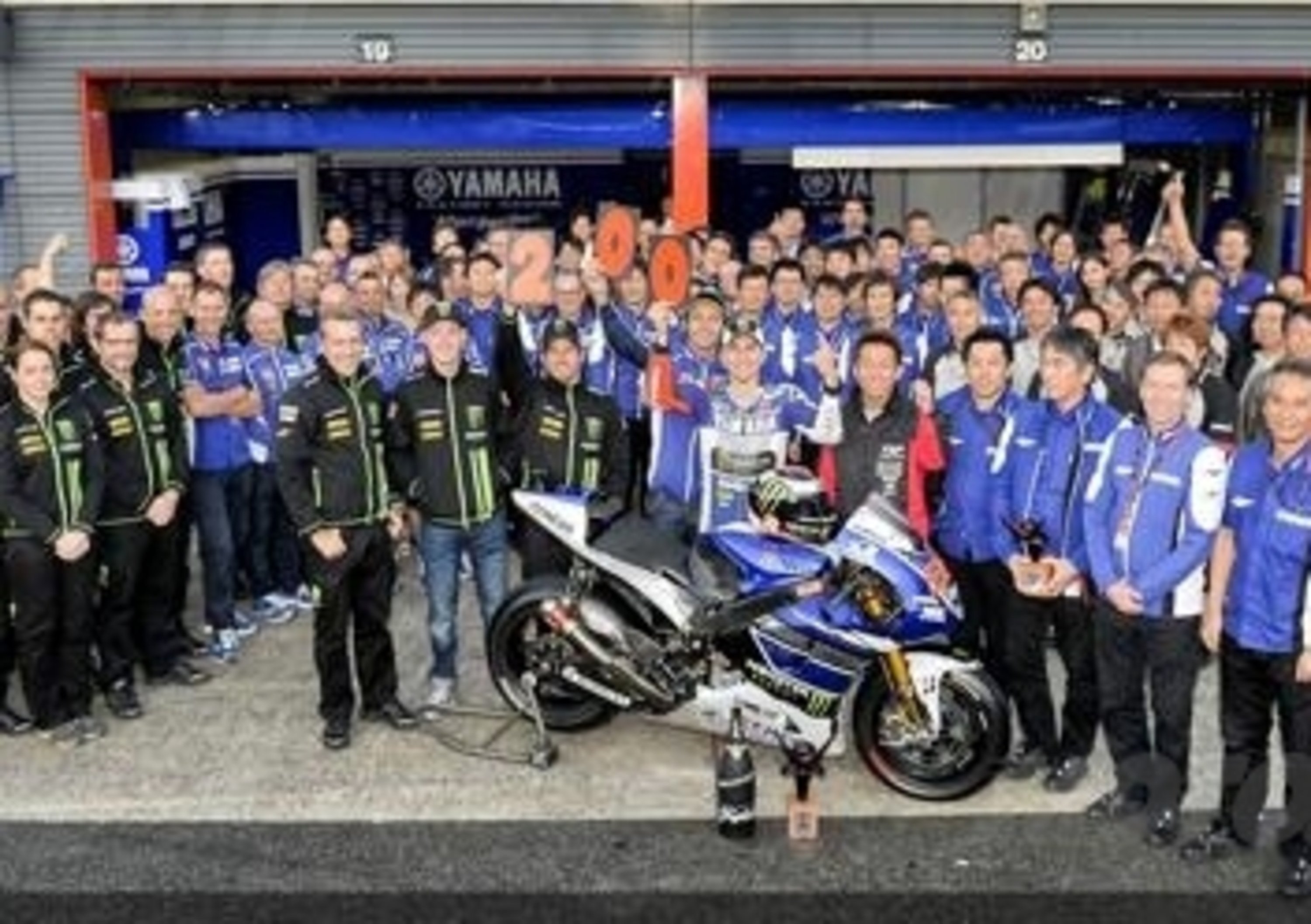 Yamaha festeggia la 200esima vittoria