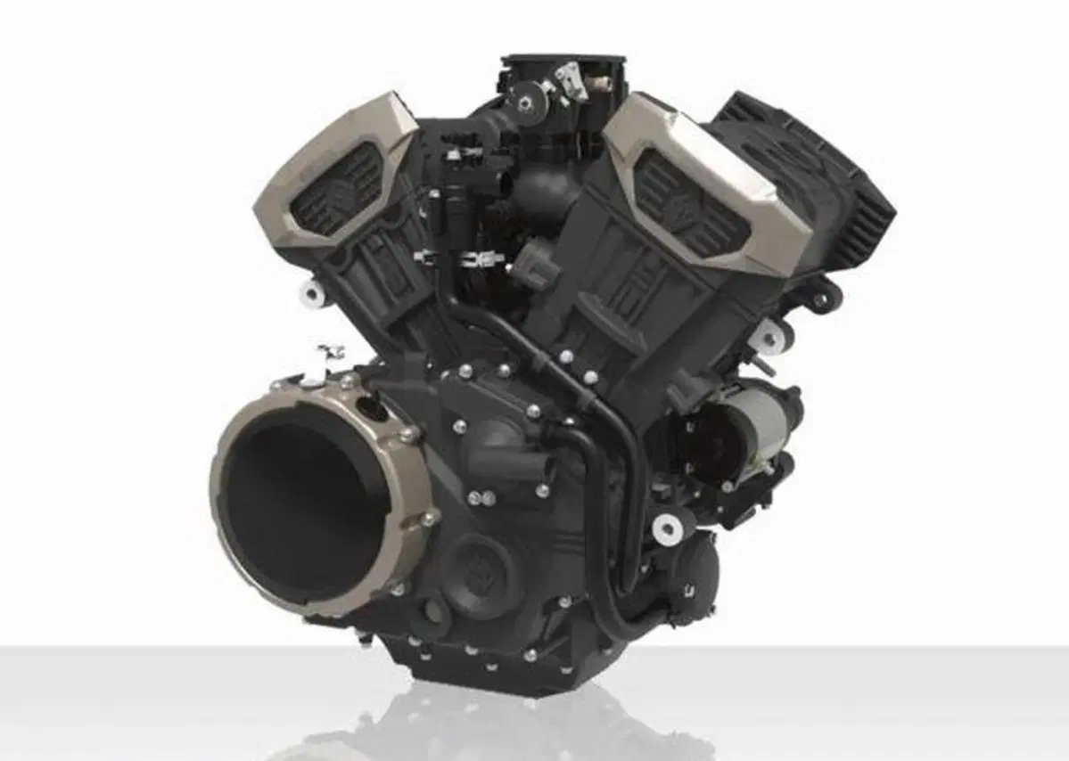Due inediti motori V4 da Benda Motor (3)