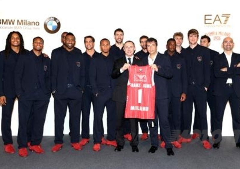 BMW Milano sponsor ufficiale della EA7 Olimpia Milano