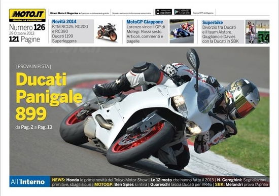 Magazine n° 126, scarica e leggi il meglio di Moto.it