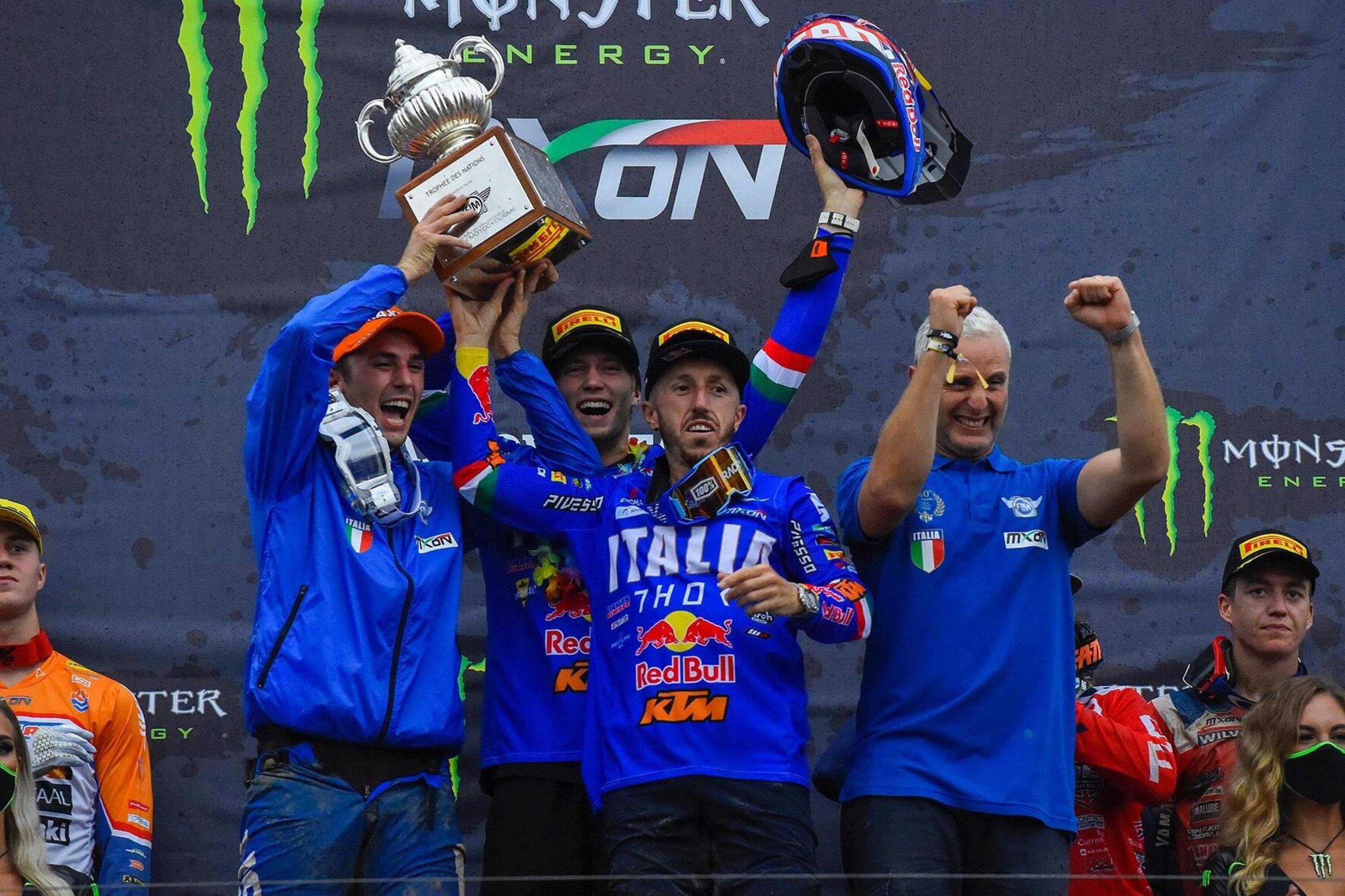 Una strepitosa Italia conquista il Motocross delle Nazioni
