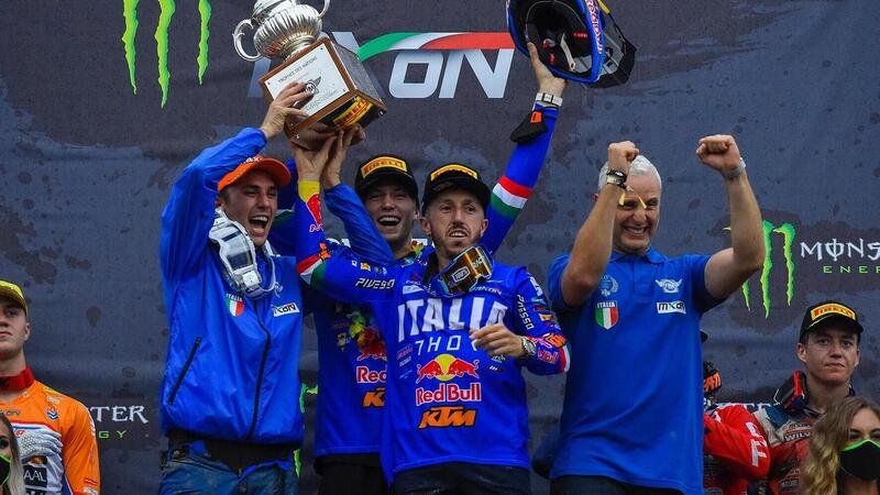 Una strepitosa Italia conquista il Motocross delle Nazioni