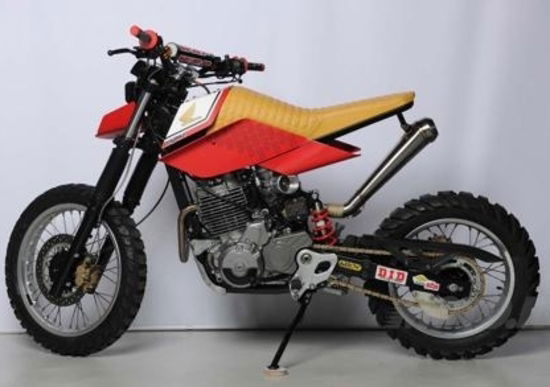 Moto.it e OJ Design Contest: la Honda Bouzin esposta al nostro stand