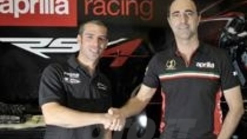 SBK: Melandri con Aprilia, &egrave; ufficiale