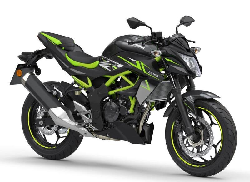 Kawasaki Z125 e Ninja 125. Aggiornamento colori 2022