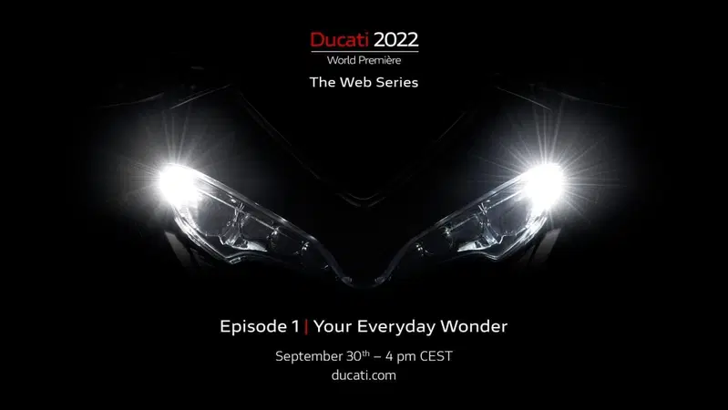 Ducati World Premiere: l'appuntamento con la prima novit&agrave; 2022