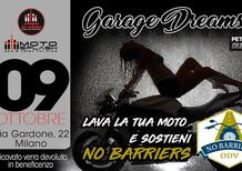 Garage Dreams: il 9 ottobre open day (e serata) in beneficenza