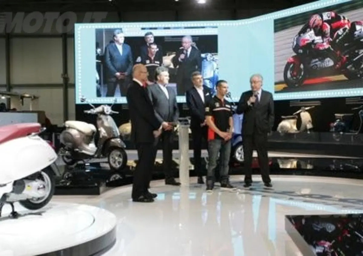 EICMA 2013: Colaninno: "Nel 2016 Aprilia in MotoGP per vincere"