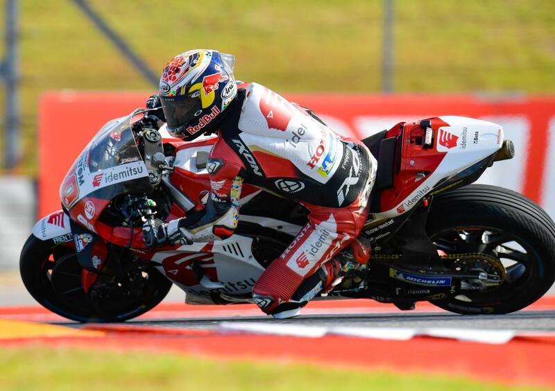 MotoGP 2021. GP delle Americhe a Austin. Takaaki Nakagami davanti a tutti nel warm up