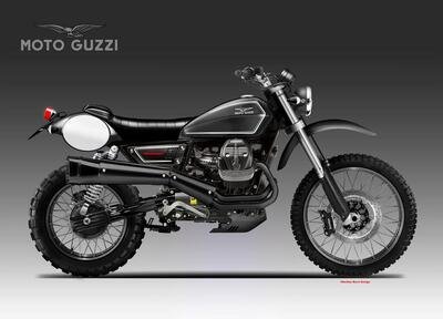 Moto Guzzi V9 Telluride. Il concept di Bezzi