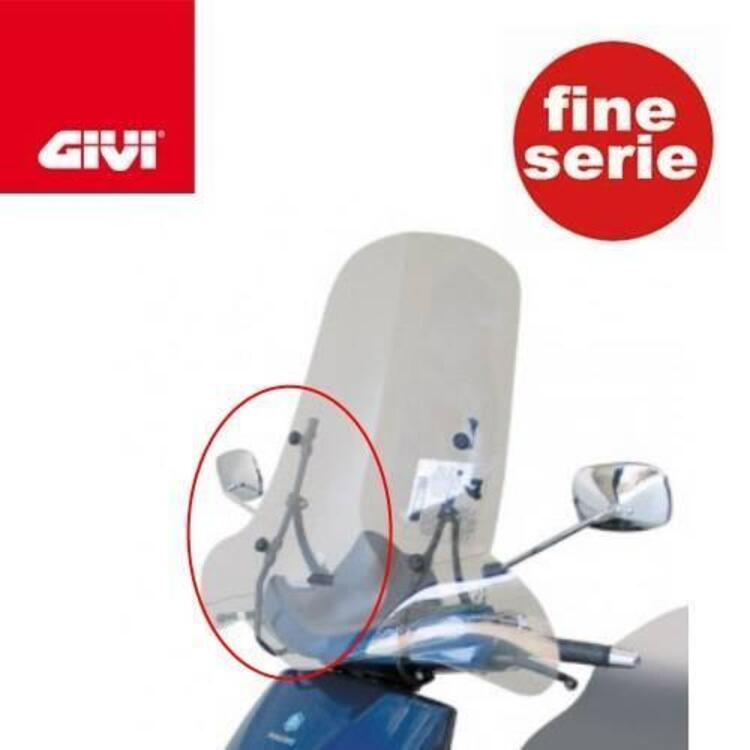 Attacchi parabrezza Piaggio Beverly 125/250 Givi (2)