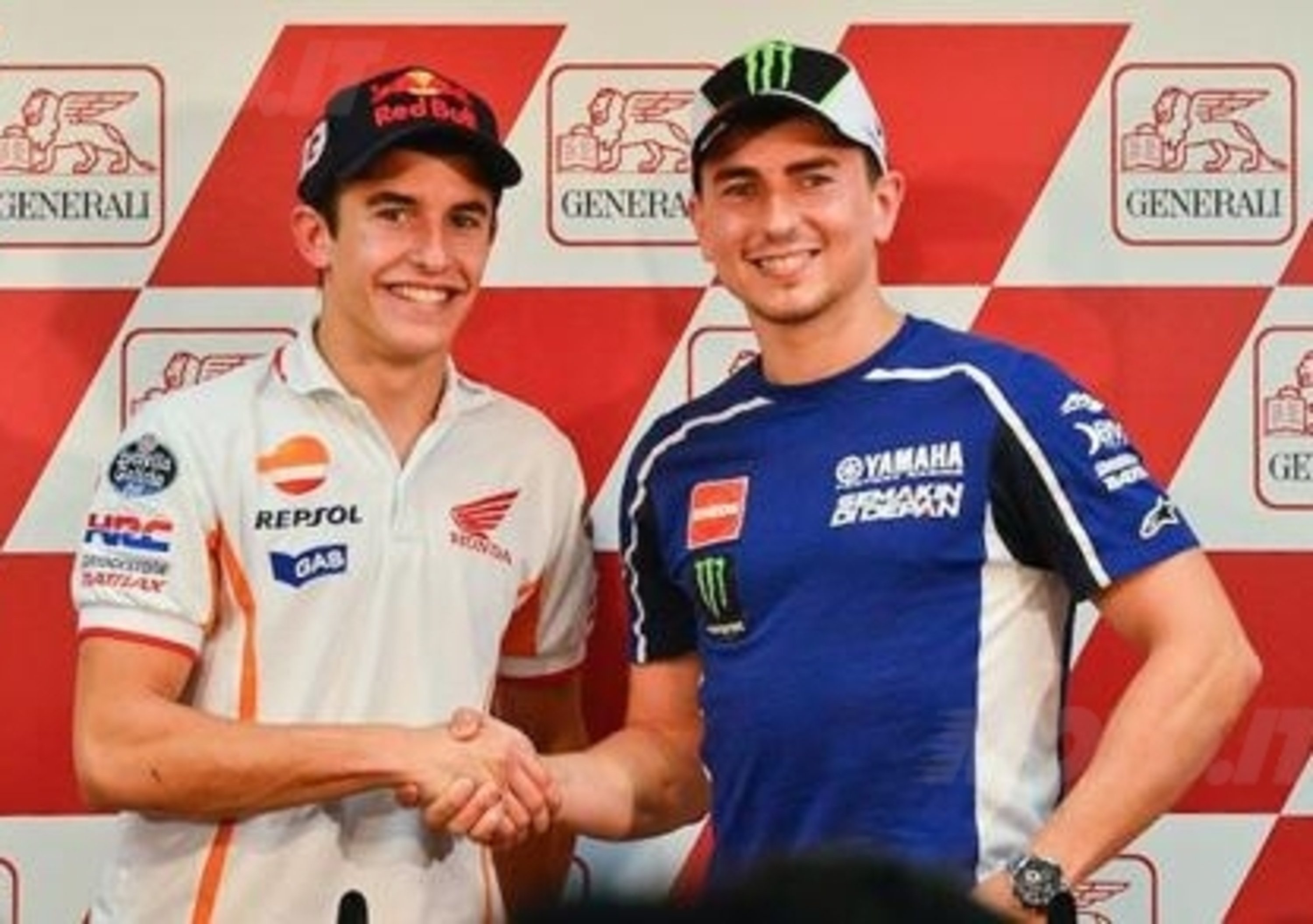 MotoGP. Marquez-Lorenzo: contatto!