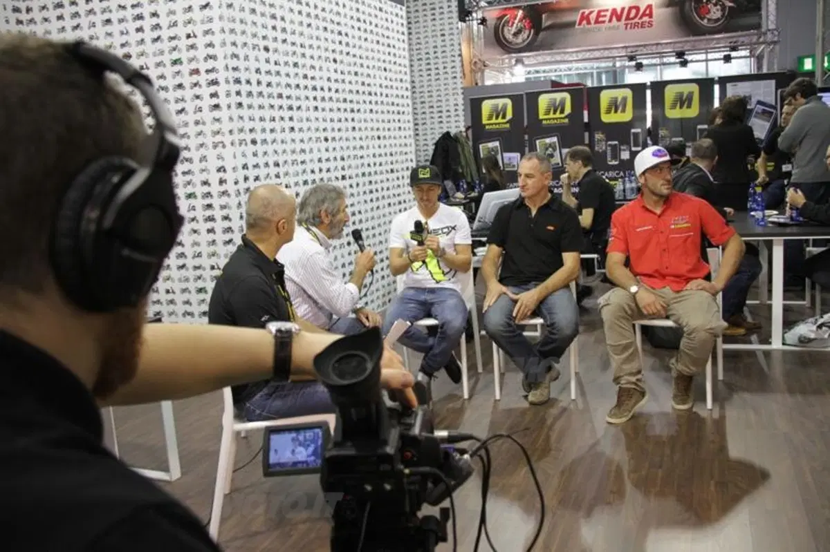 Tony Cairoli, Alex Salvini e Gio Sala: intervista allo stand di Moto.it