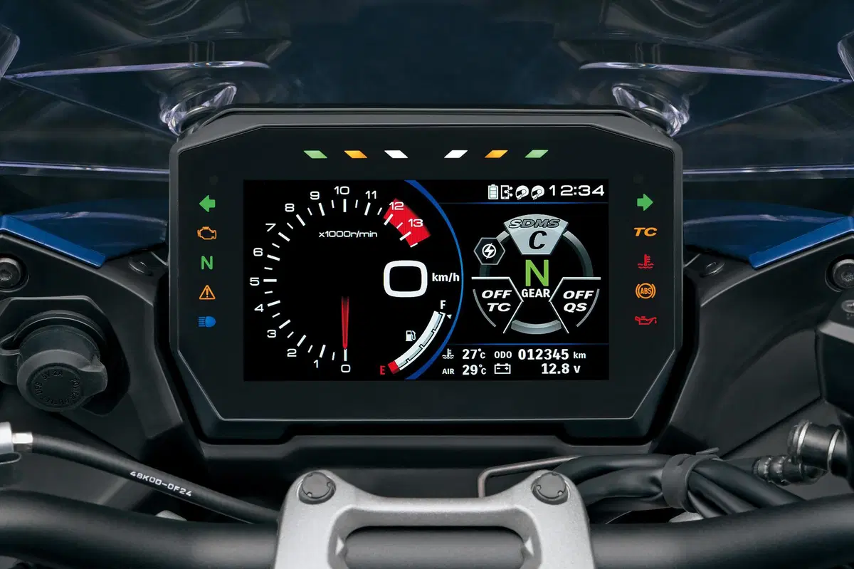 Alcune delle schermate del sistema mySpin sul dashboard TFT (8)