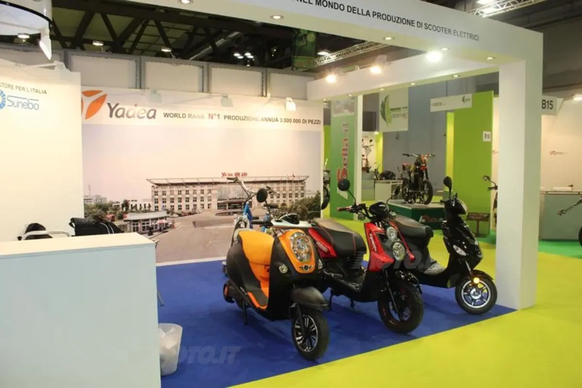 EICMA 2013: Le novità Yadea presentate a Milano