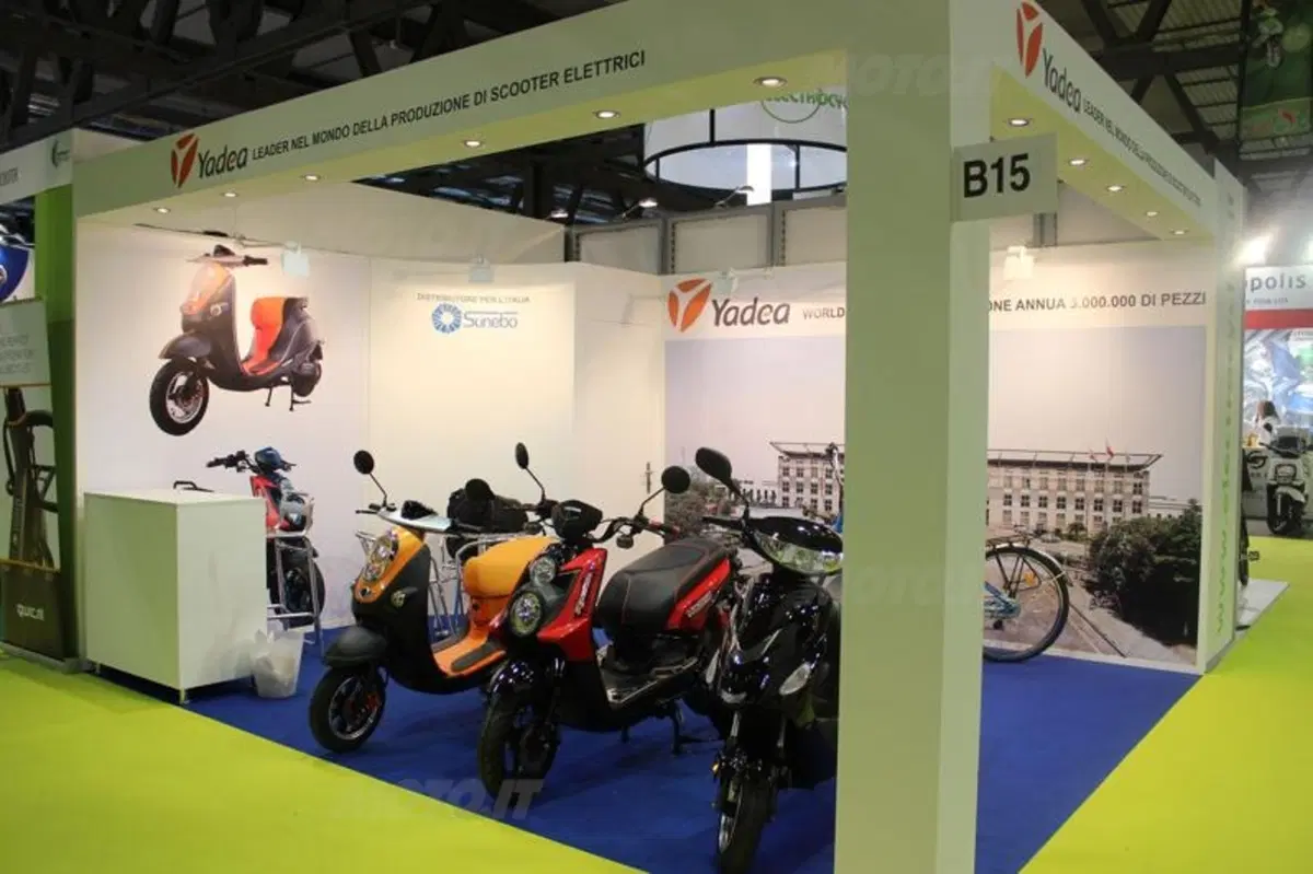 EICMA 2013: Le novità Yadea presentate a Milano (2)