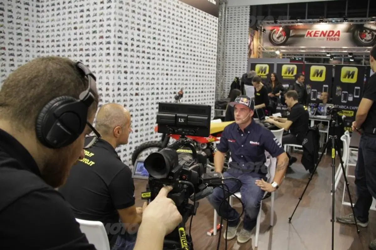 EICMA 2013: Johnny Aubert con la Beta al Mondiale Enduro (2)