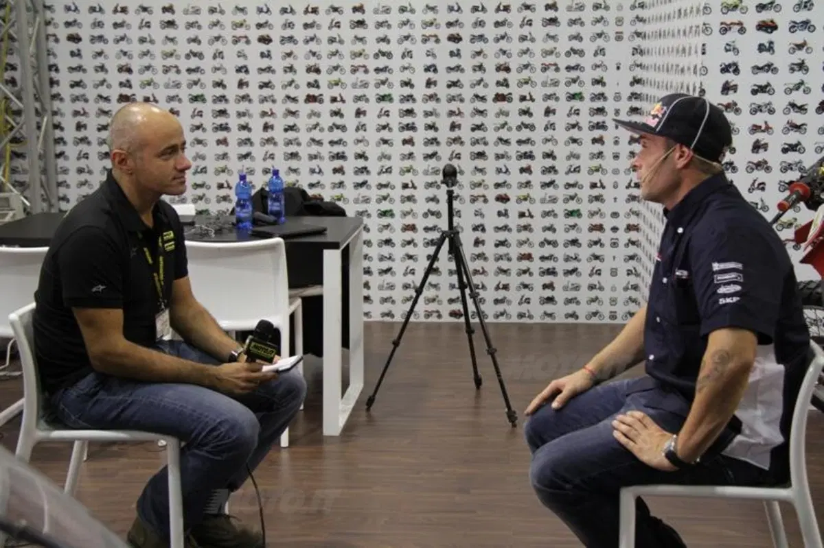 EICMA 2013: Johnny Aubert con la Beta al Mondiale Enduro (4)