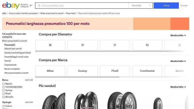 Guida all&#039;acquisto: scegliere gli pneumatici giusti per la nostra moto grazie a eBay 