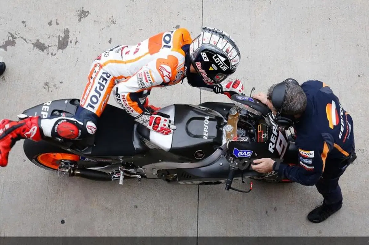 Marquez chiude in testa i tre giorni di test a Valencia (3)