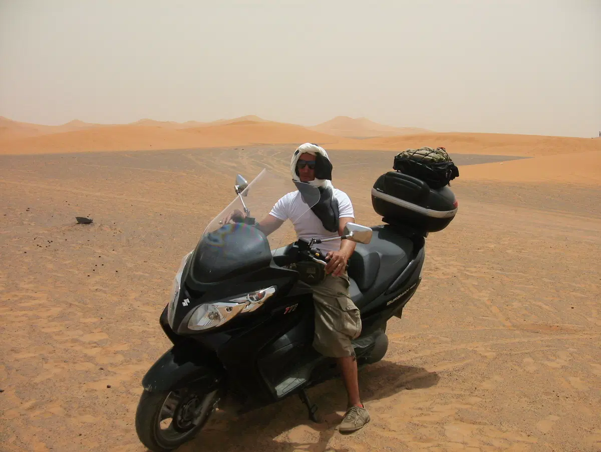 Viaggi: Milano-Dakar e ritorno in sella al Suzuki Burgman 400 (3)