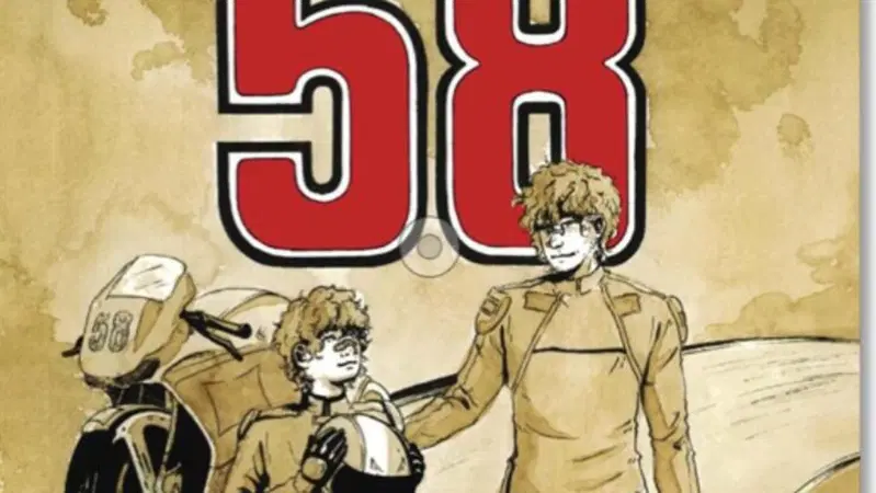 "58", una favola illustrata sulla vita di Marco Simoncelli
