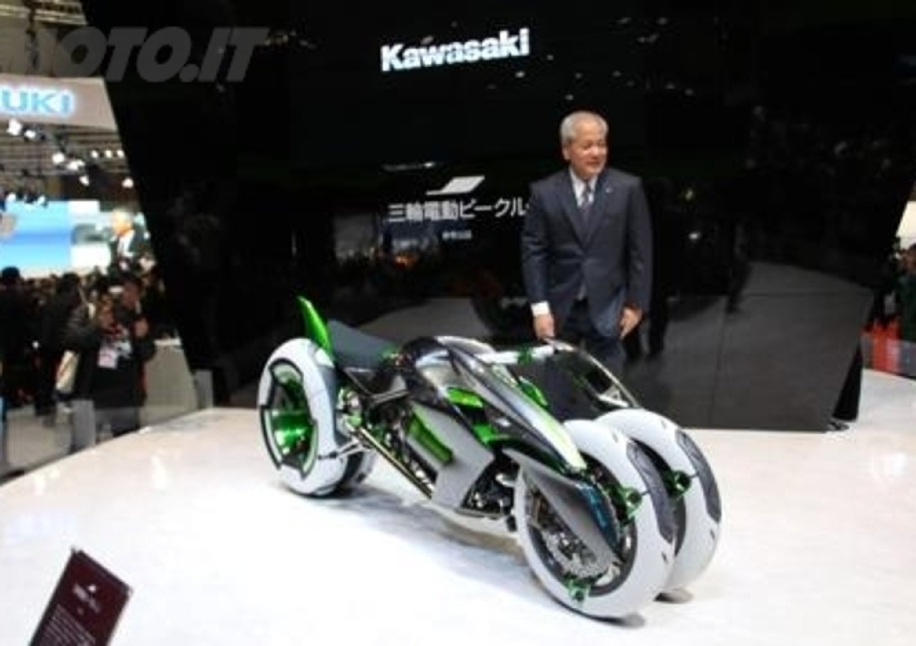 Kawasaki con un concept e con un motore turbo...