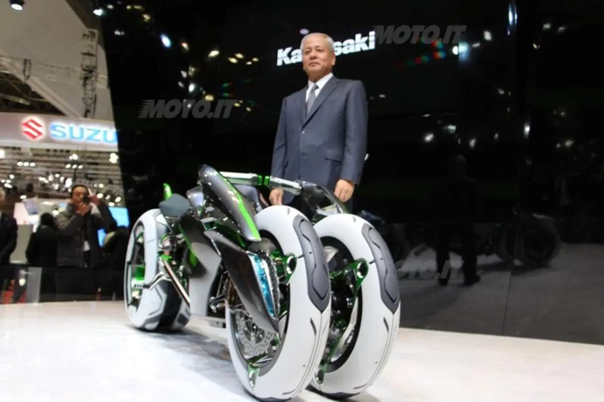 Kawasaki con un concept e con un motore turbo... (3)