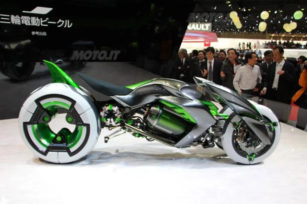 Kawasaki con un concept e con un motore turbo... (5)