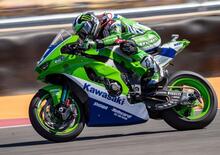 Kawasaki, la Superbike e la sua storia in due livree