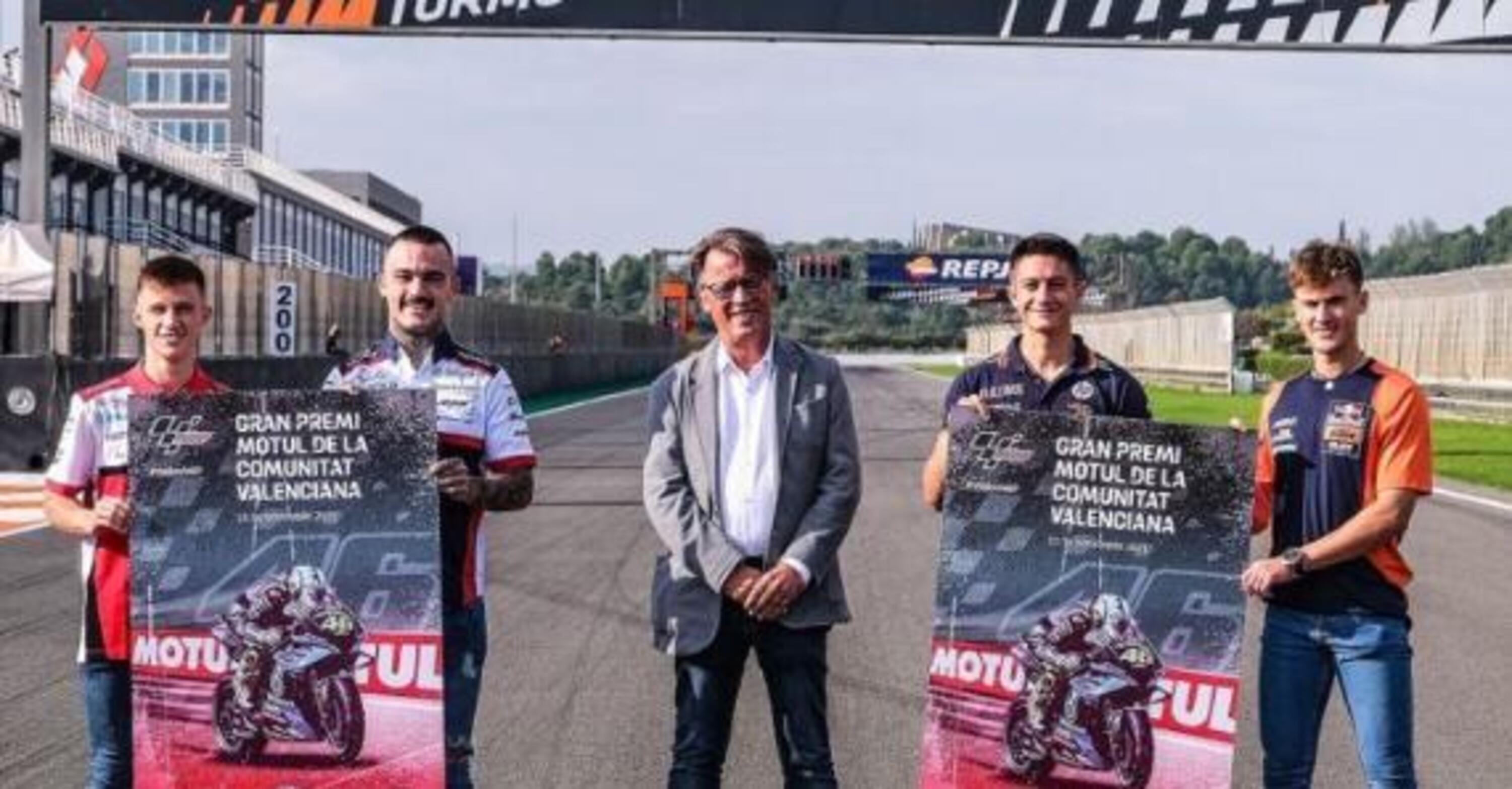 MotoGP 2021: l&rsquo;ultima di Valencia diventa VALEncia